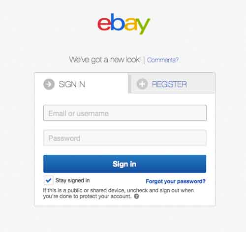 My Ebay Account: Sign in pages.ebay.com